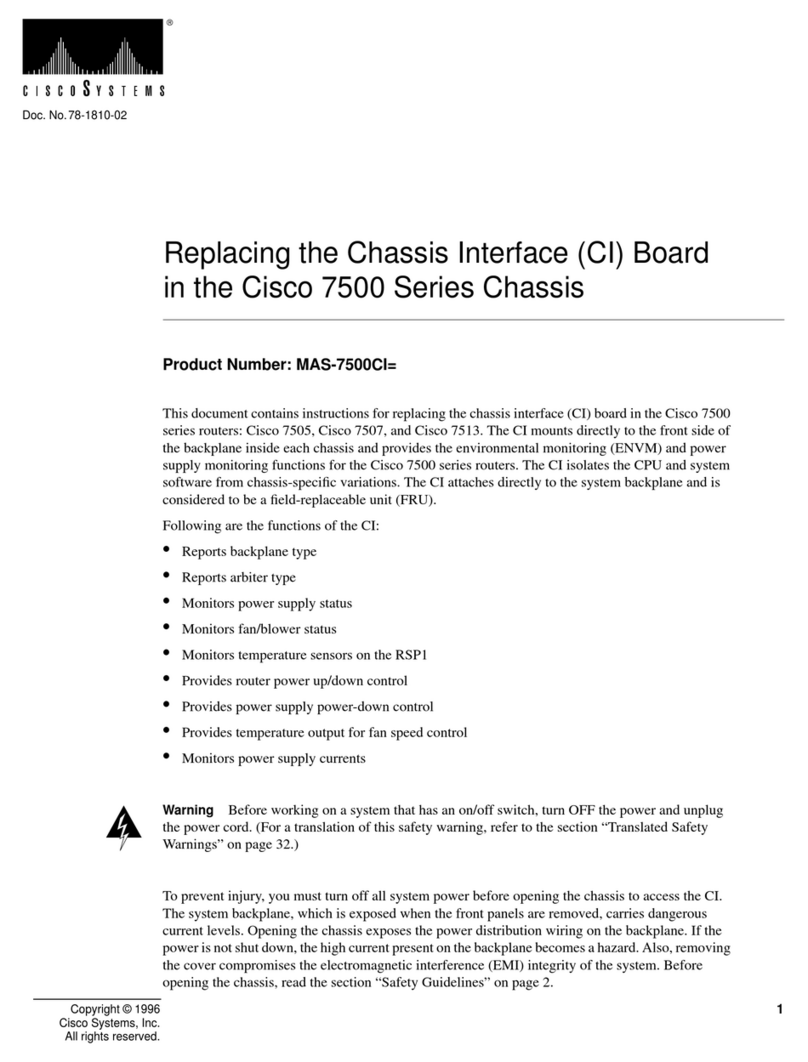 Cisco Catalyst 7500 Series User manual
