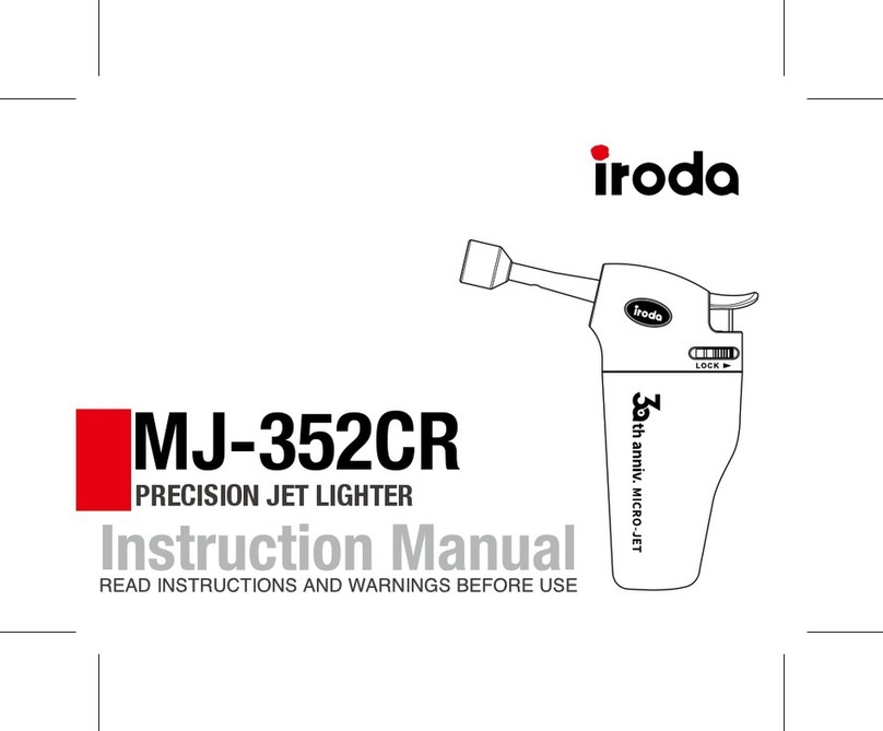 iroda MJ-352CR instruction manual