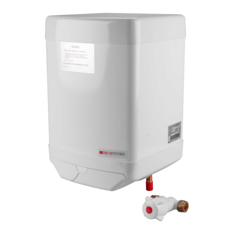 Heatstore HS55/3/10N Installation and user instructions