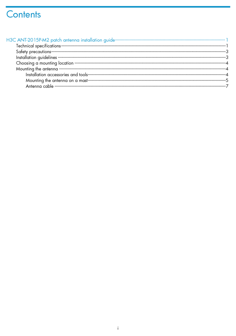 H3C ANT-2015P-M2 User manual H3C ANT-2015P-M2 User manual