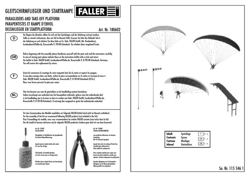 Faller 180602 User manual