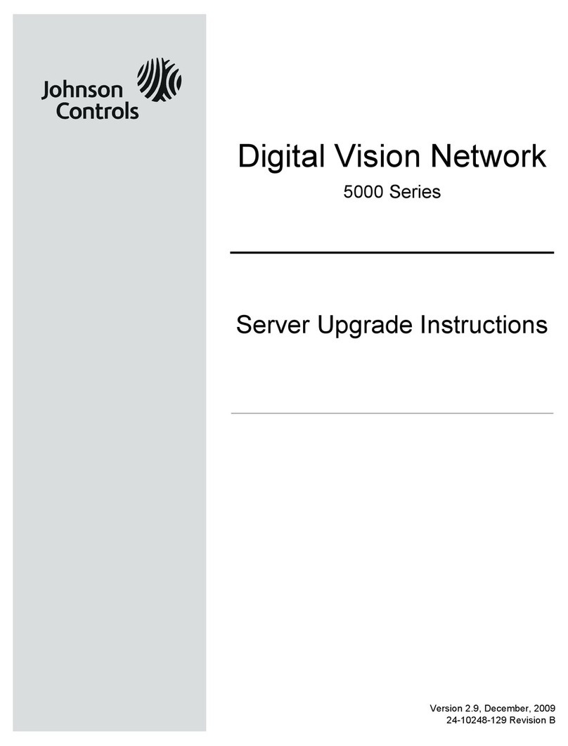 Johnson Controls DVN 5000 Series Quick start guide
