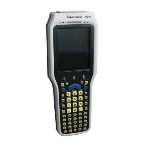 Intermec Oracle-Ready CK31 User manual Intermec Oracle-Ready CK31 User manual