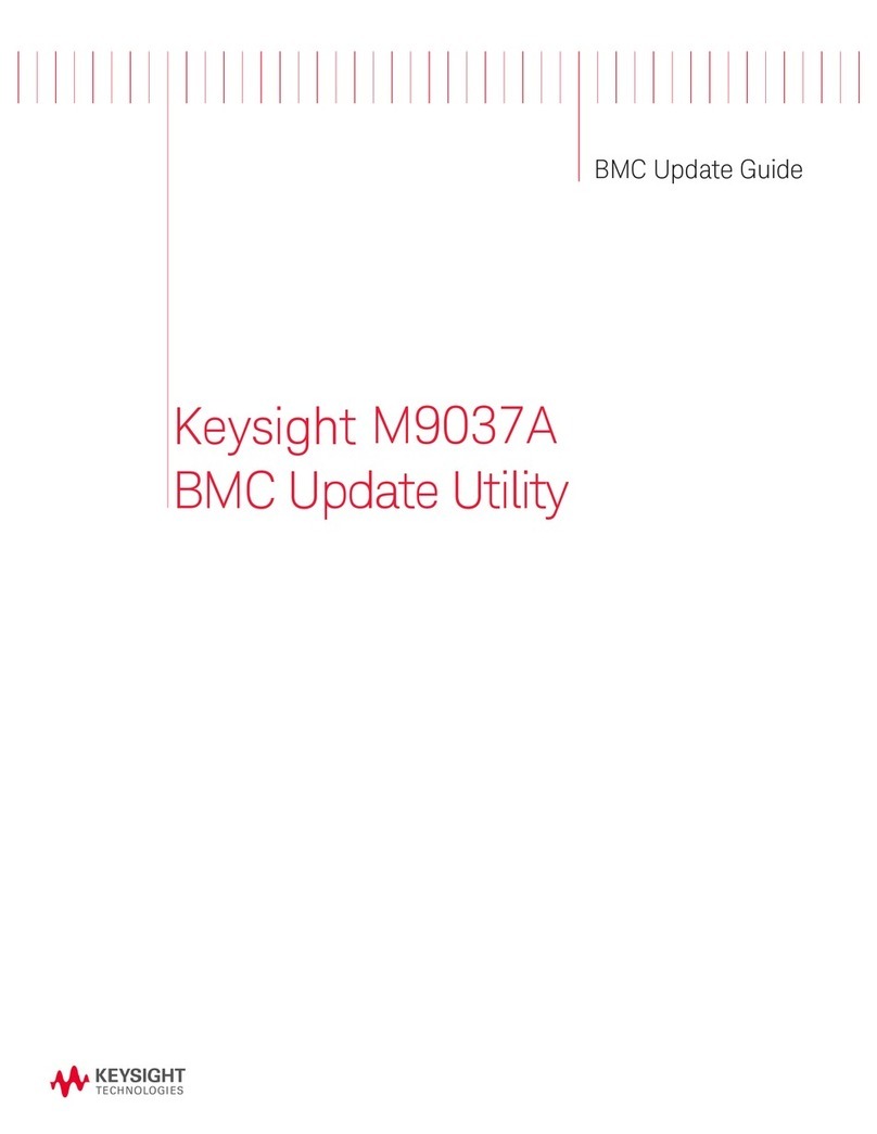 Keysight Technologies M9037A General instructions