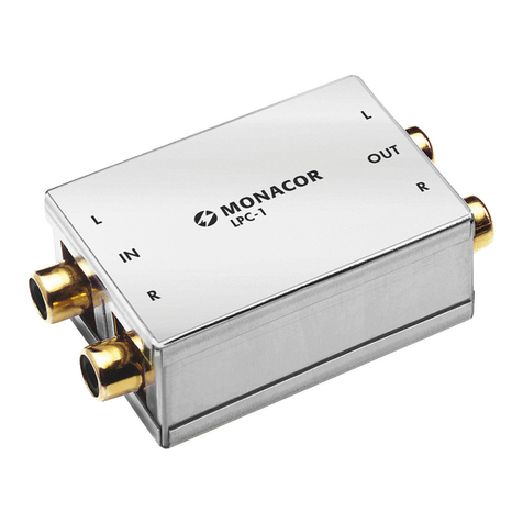 Monacor LPC-1 User manual