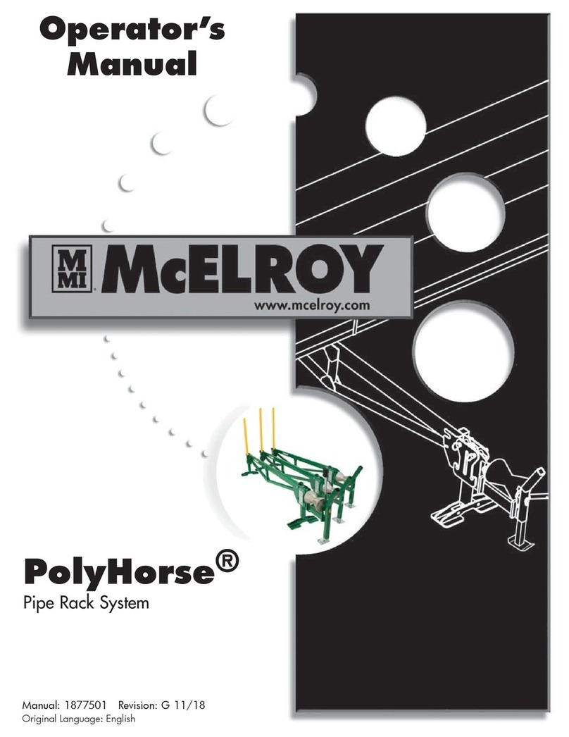 McElroy PolyHorse Operator's manual