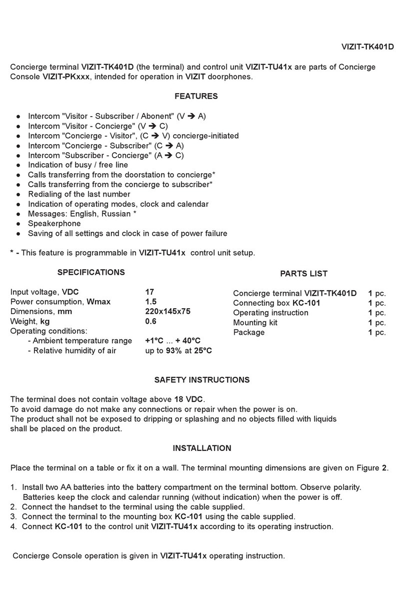 ViziT VIZIT-TU41 Series quick start guide
