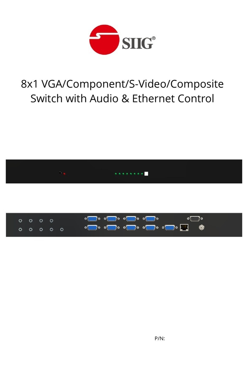 SIIG AV-GM09V3-S1E user manual