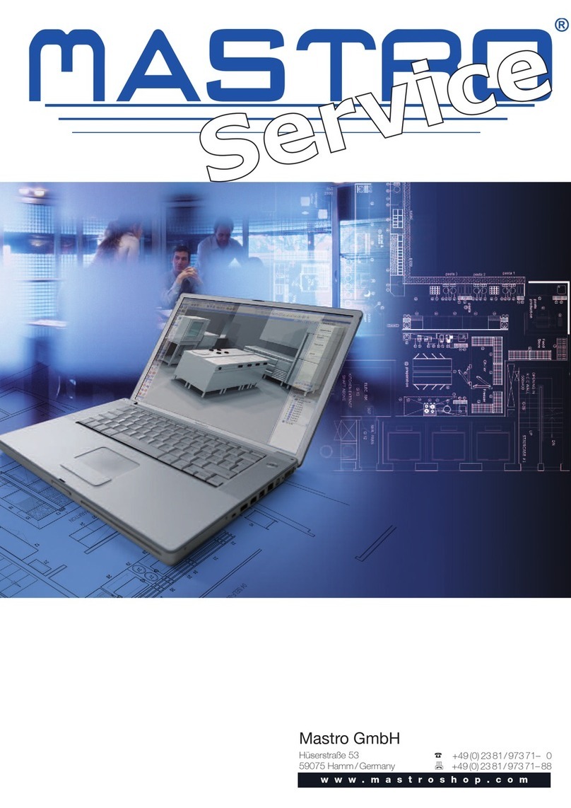 mastro 65 Series instruction manual