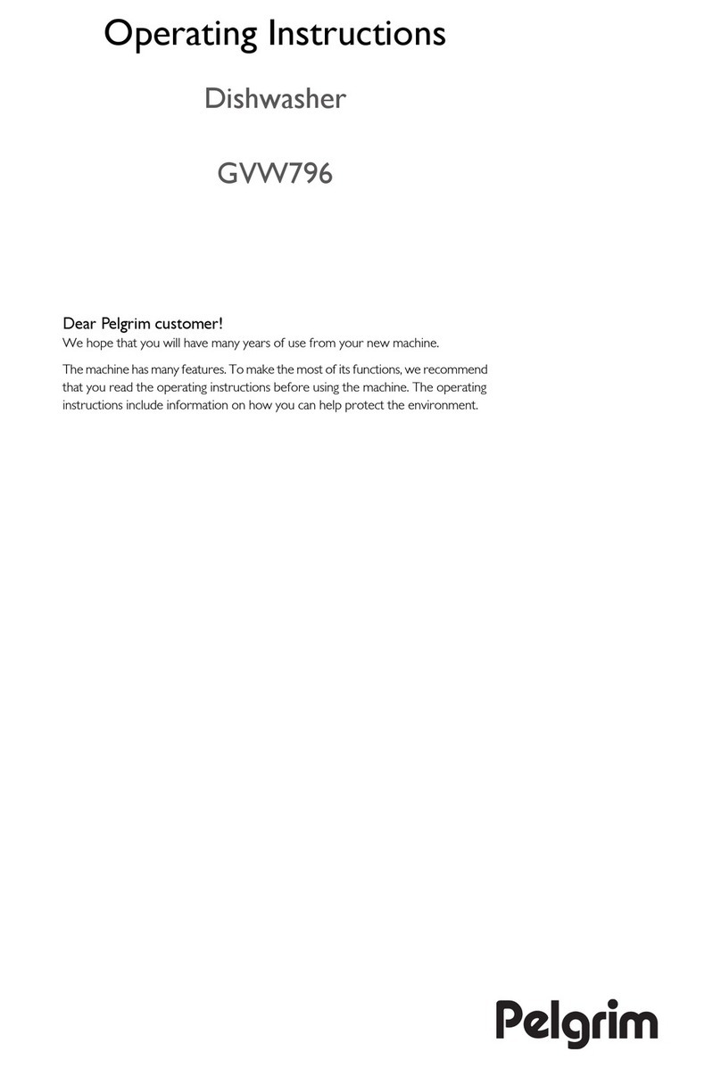 Pelgrim GVW796 operating instructions