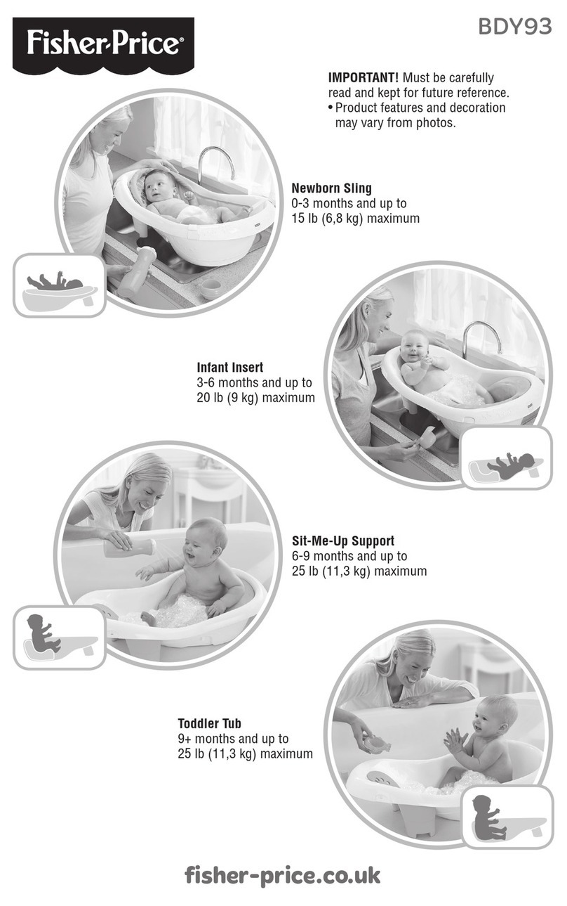 Fisher-Price BDY93 User manual Fisher-Price BDY93 User manual