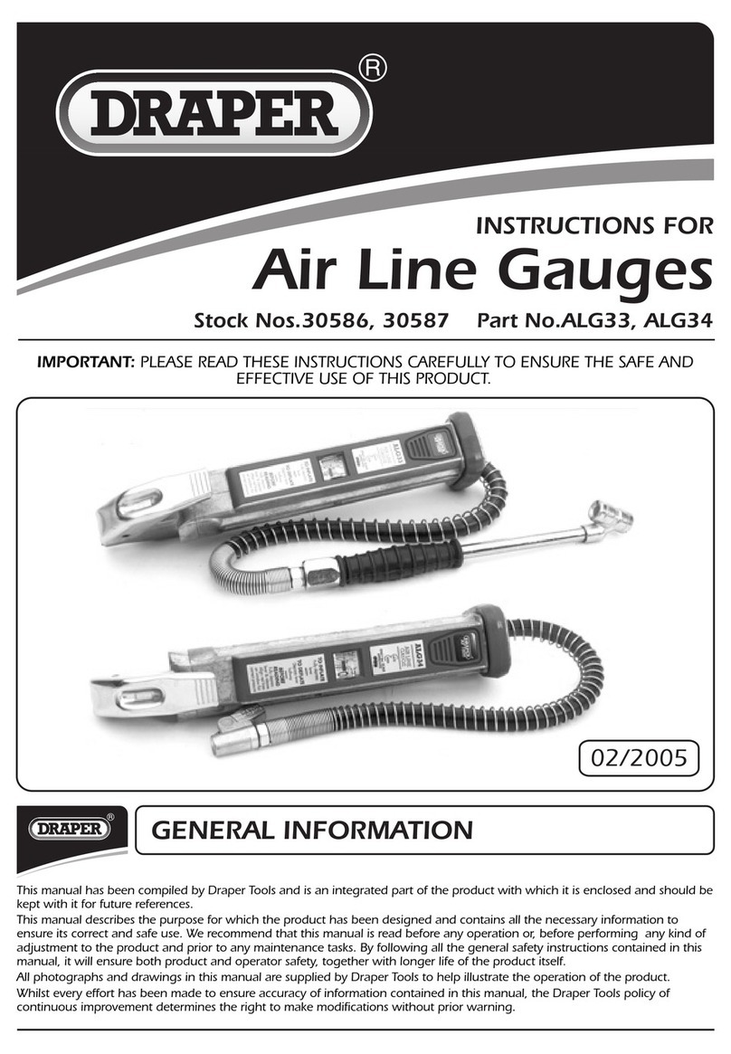 Draper ALG33 User manual
