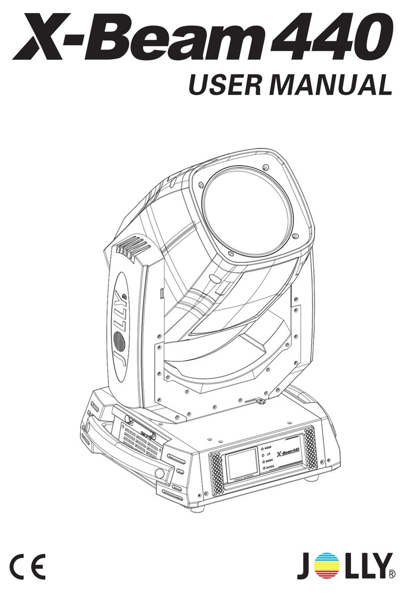 Jolly X-Beam 440 User manual Jolly X-Beam 440 User manual