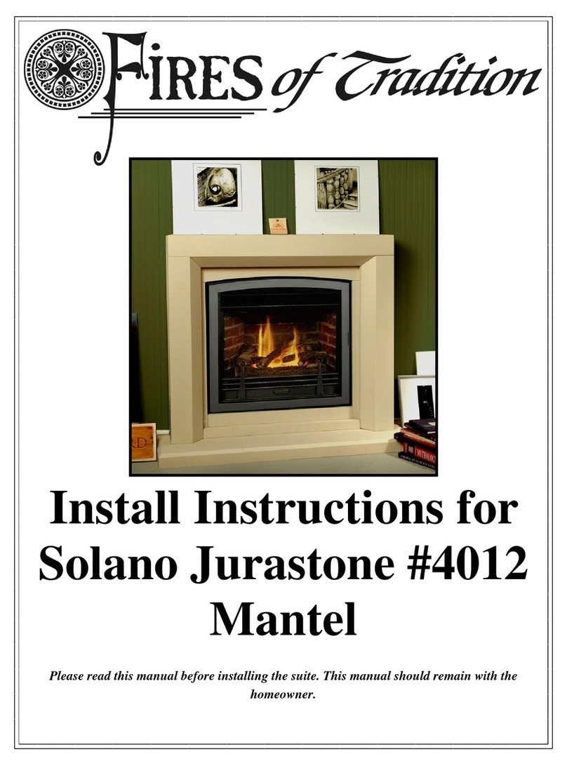 Fires of Tradition Solano Jurastone 4012 Install instructions