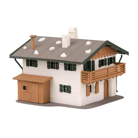 Faller ALPINE HOUSE User manual Faller ALPINE HOUSE User manual