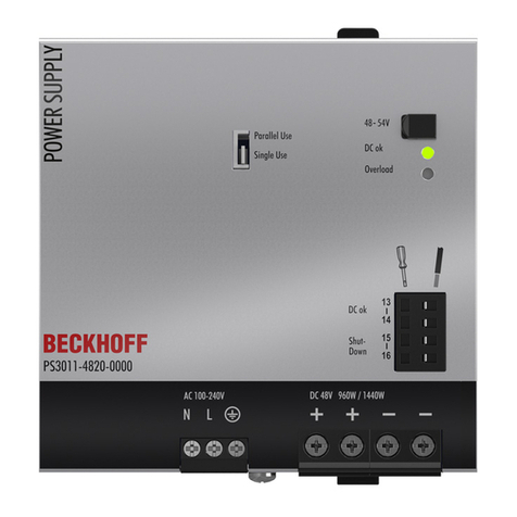 Beckhoff PS3011-4820-0000 User manual