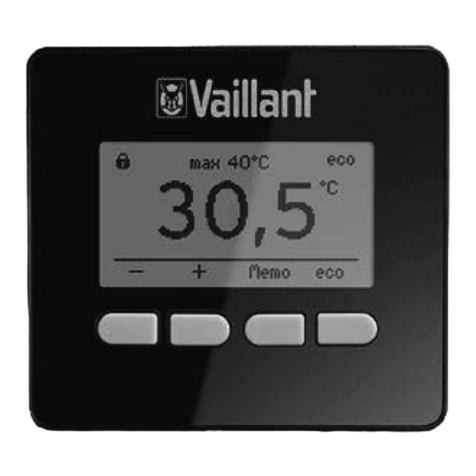 Vaillant 0020285219 operating instructions