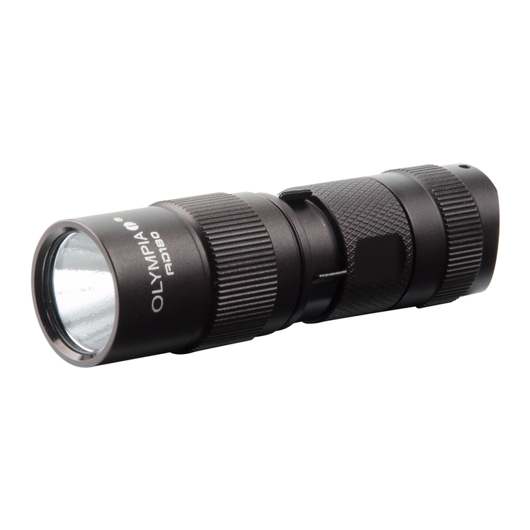 Olympia AD180 Cree XP-G LED User manual