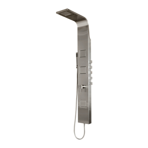 Pulse Shower Spas Waimea ShowerSpa 1034 User manual