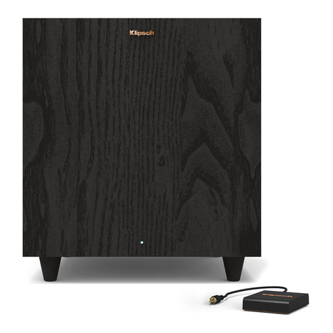 Klipsch R-80SWi user manual