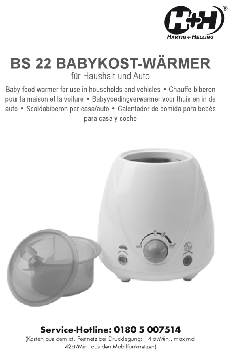 H+H BS 22 operating instructions