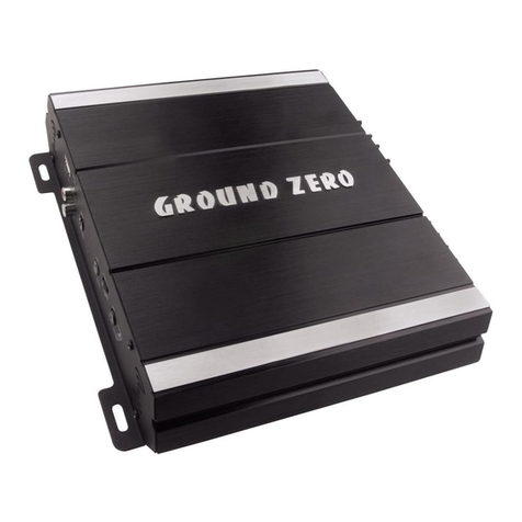 Ground Zero GZIA 2075HPX User manual