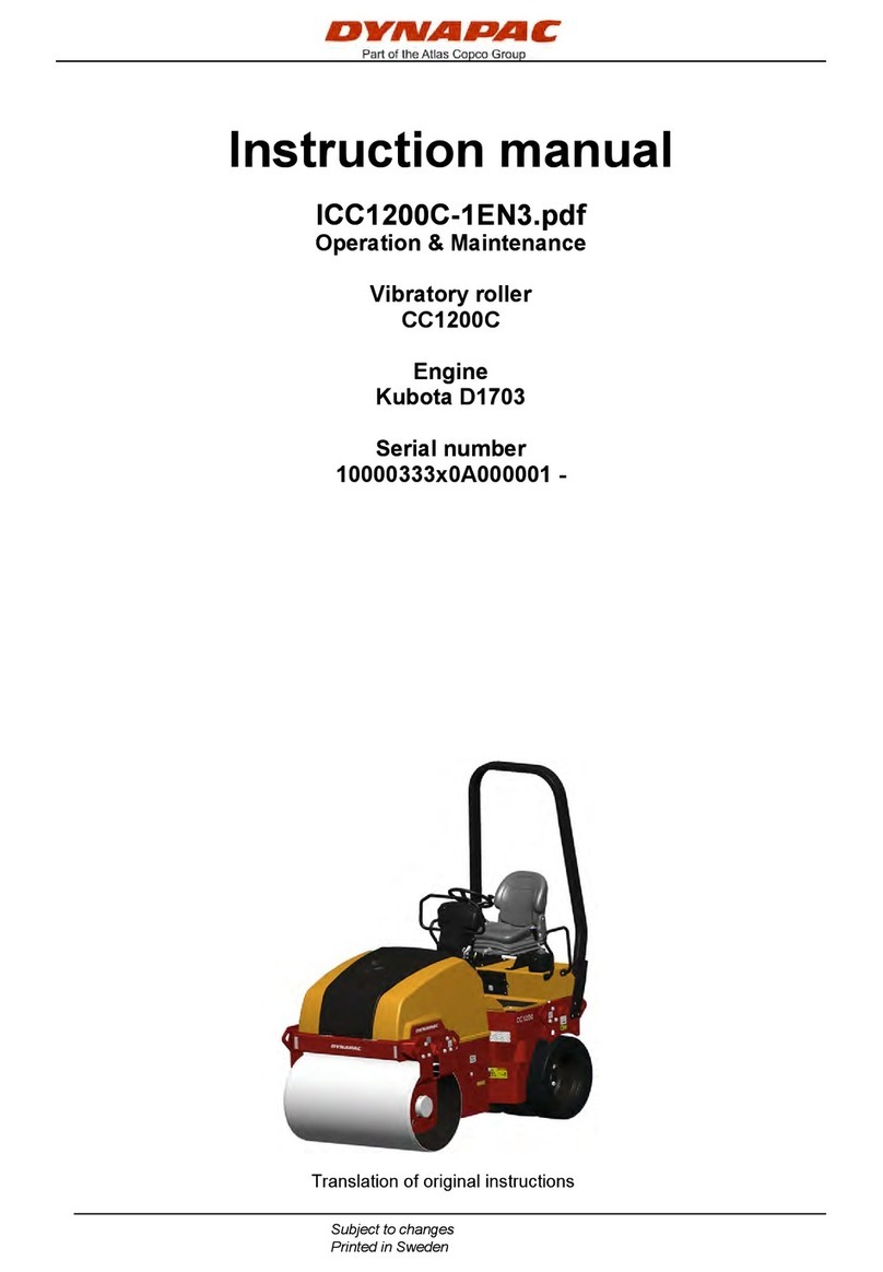 Dynapac CC1200C instruction manual