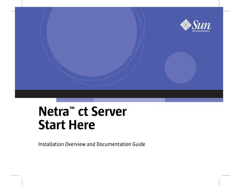Sun Microsystems Netra ct Series Instruction Manual