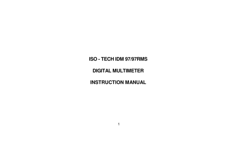 Isotech IDM 97 instruction manual