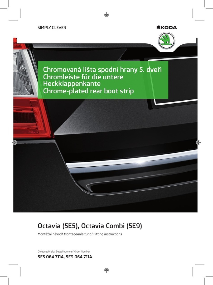 Skoda 5E5 064 711A Fitting instructions