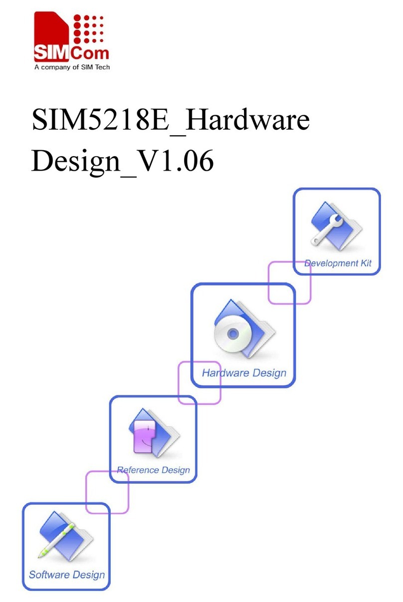 SimTech SimCom SIM5218E Supplement