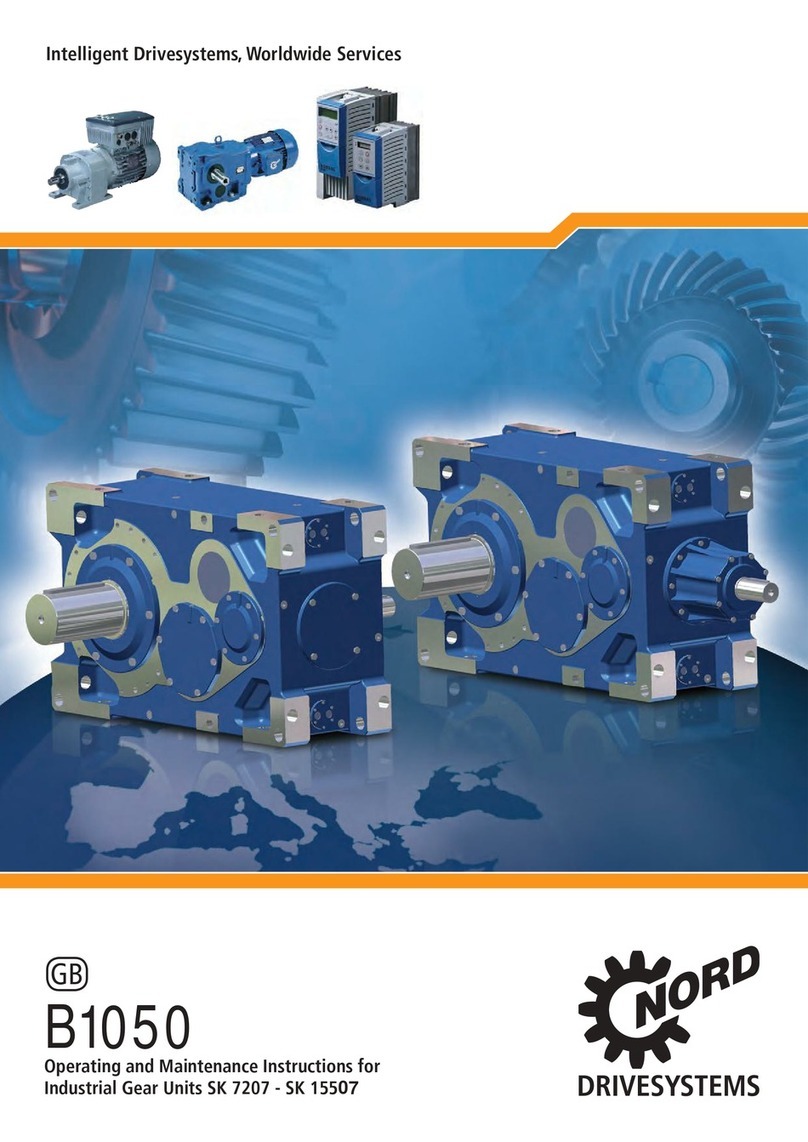 nord SK 7207 Operating and maintenance instructions