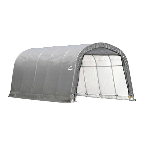 ShelterLogic Garage-in-a-Box RoundTop 62780 User manual