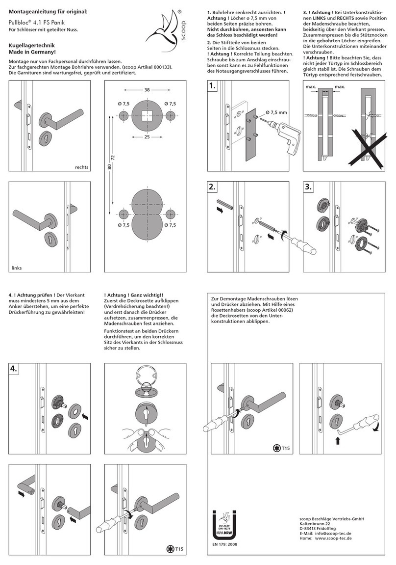 SCOOP Pullbloc 4.1 FS Panik Assembly instruction