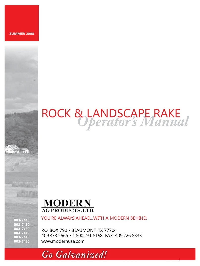 Modern 003-7445 Operator's manual