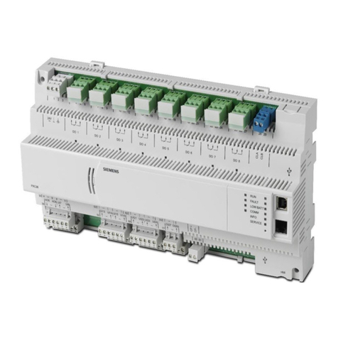 Siemens PXC Compact Series User manual
