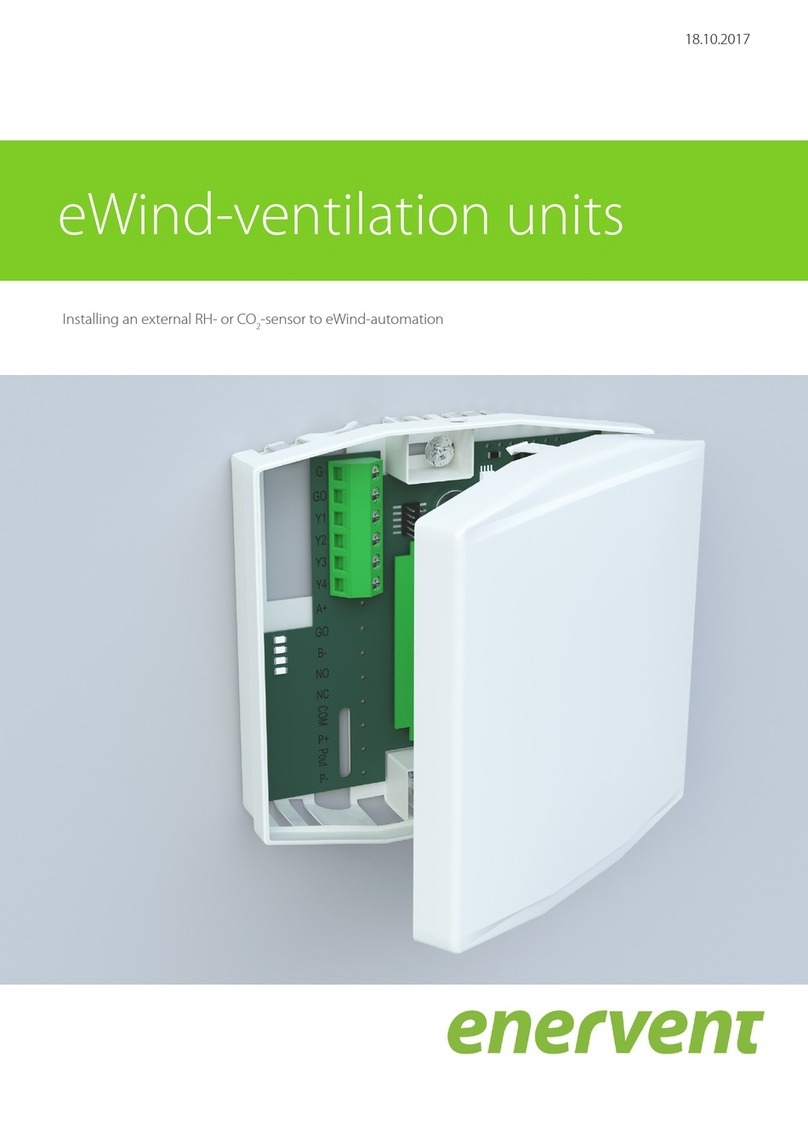 enervent eWind-ventilation manual