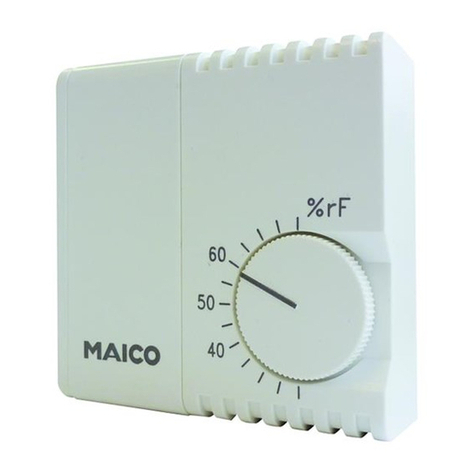 Maico HY 230 Mounting Instructions and Directions for Use