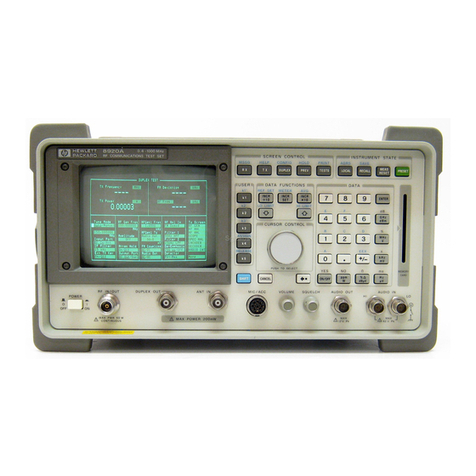 HP 8920A User guide