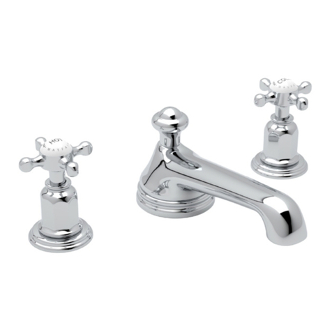Rohl PERRIN & ROWE U.3706X Series quick start guide