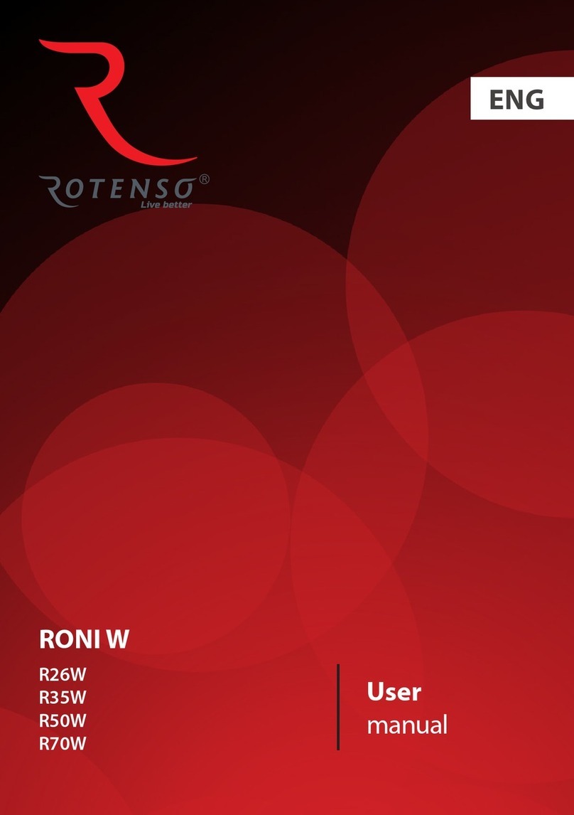 Rotenso RONI W Series User manual