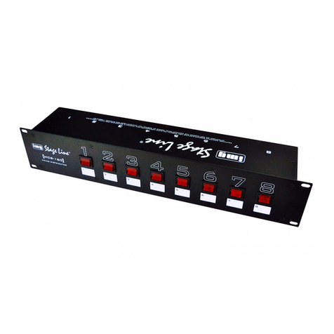 Monacor IMG STAGELINE MCS-180 operating instructions