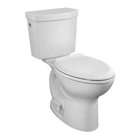 LIXIL American Standard Cadet 2794.709 INSTALLATION INSTRUCTIONS CARE AND MAINTENANCE