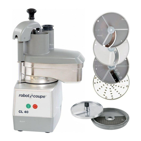 Robot Coupe CL 40 User manual
