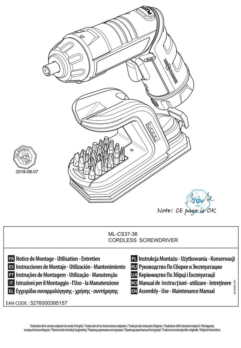 AUSUM ML-CS37-36 Assembly, Use, Maintenance Manual