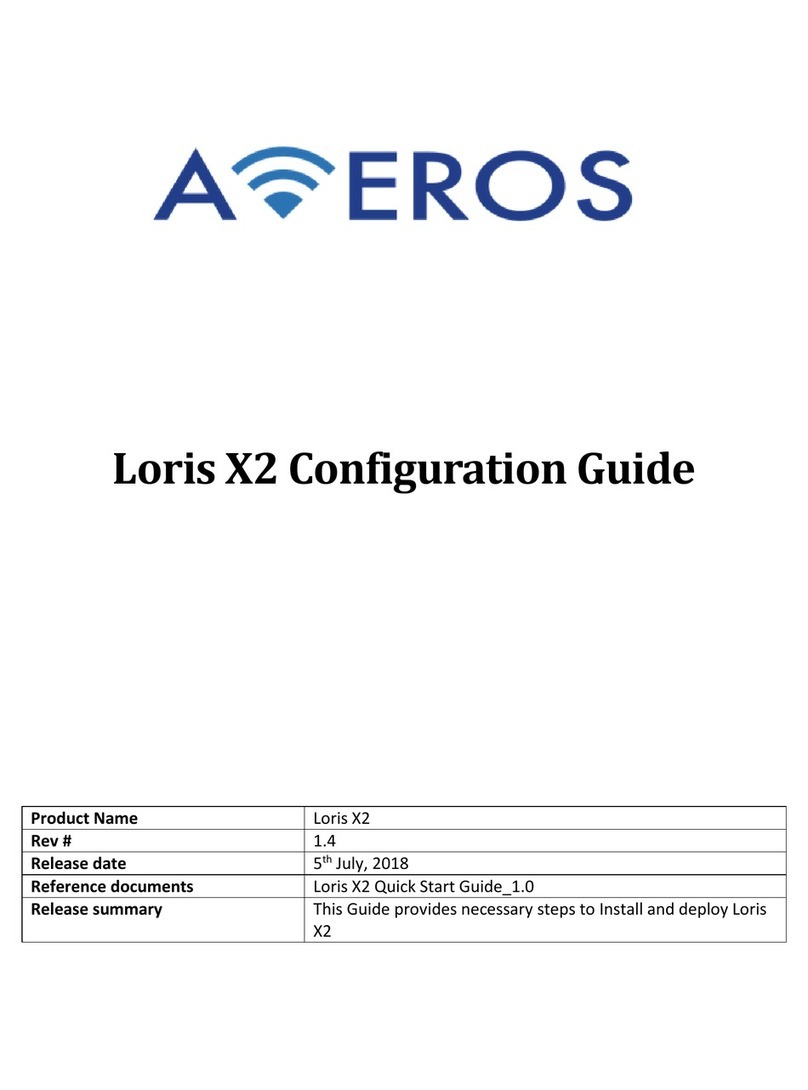 Averos Loris X2 Configuration guide