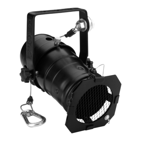 Monacor IMG STAGELINE PAR-20/CR User manual