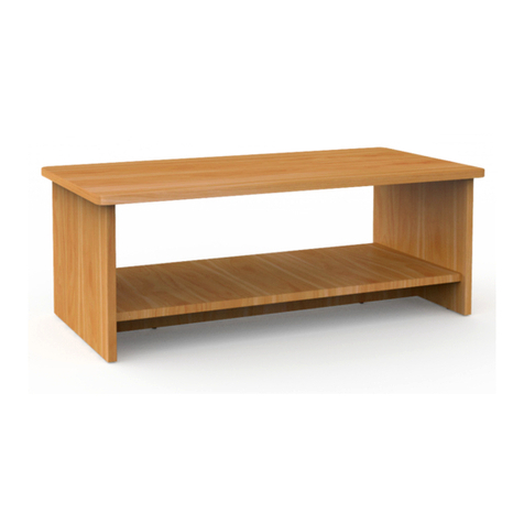 Knight Ergoplan Coffee Table User manual