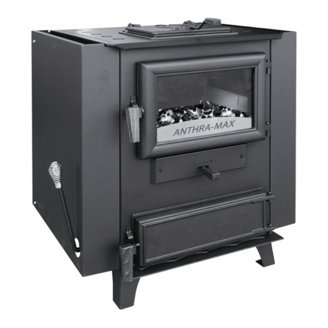 DS Stoves Anthra-Max XV14 owner's manual
