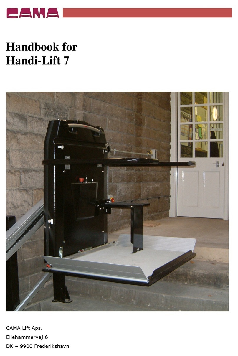 Cama HANDI-LIFT 7 Handbook